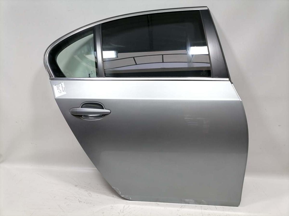 BMW 5er E60 original Tür hinten rechts Silbergraumetallic A08 Limousine Bj.2004 BMW 5er E60 original Tür hinten rechts Silbergraumetallic A08 Limousine Bj.2004